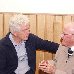 Staudinger und Pfarrer Etzlstorfer