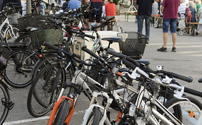 Bike&Pray Gottesdienst mit Fahrradsegnung