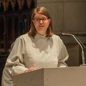 Predigerin Stefanie Hinterleitner, Seelsorgerin in der Dompfarre