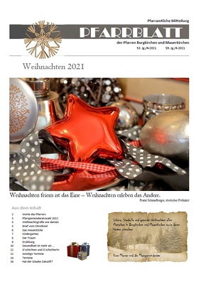 Weihnachten 2021